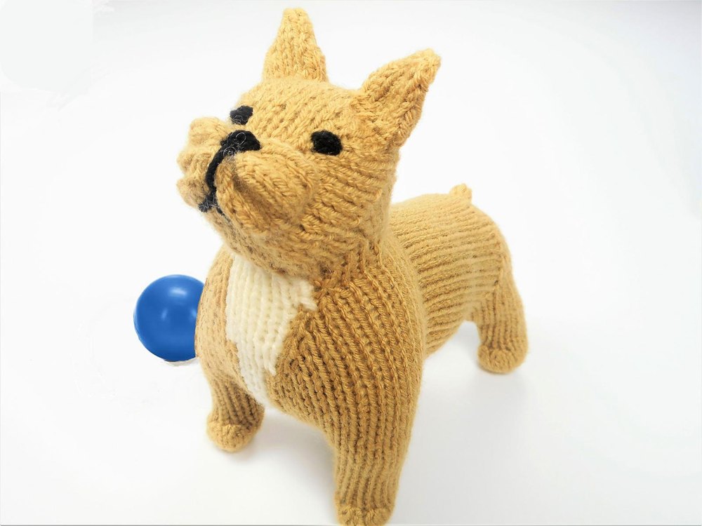 Bulldog knitting pattern hotsell