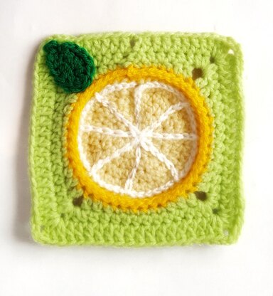 Lemon Granny Square