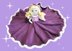 Knit Princess Security Blanket. Blondie Doll.