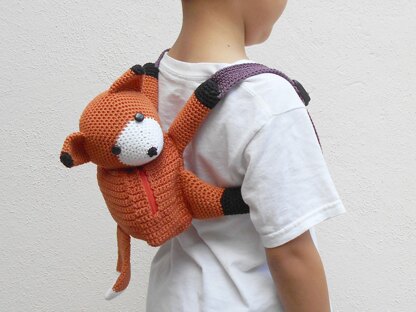 Koala and fox backpacks