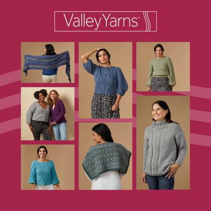 Seven Sisters Collection Ebook - Knitting Patterns for Women by Valley Yarns