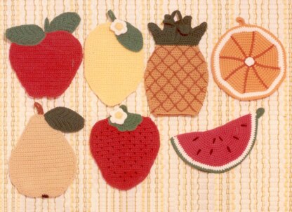 Fruit Potholder Mitts