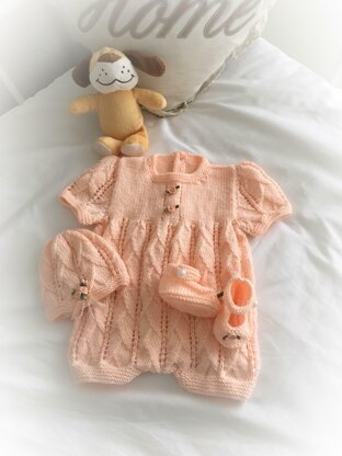 Roses Romper Suit Set