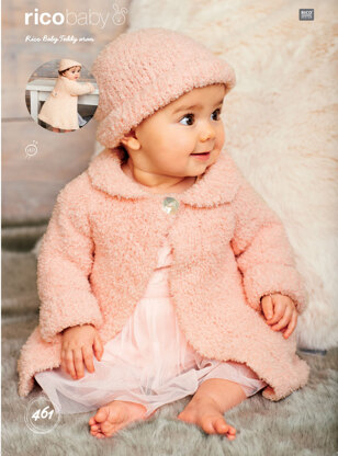 Coats and Hat in Rico Baby Teddy Aran - 461 - Downloadable PDF