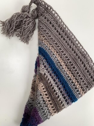 Borlotto Bean Shawl