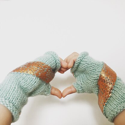 Vanilla & Spice Mitts