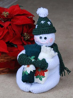 0551 Frosty Guest Towel Caddy 