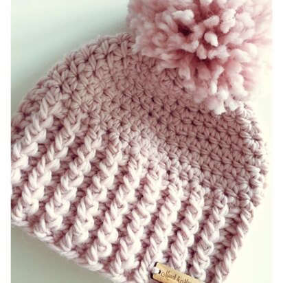 Versatile Chunky Pom Pom Hat Pattern