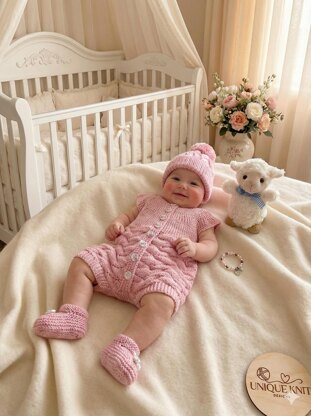 "Gardenia" Romper set