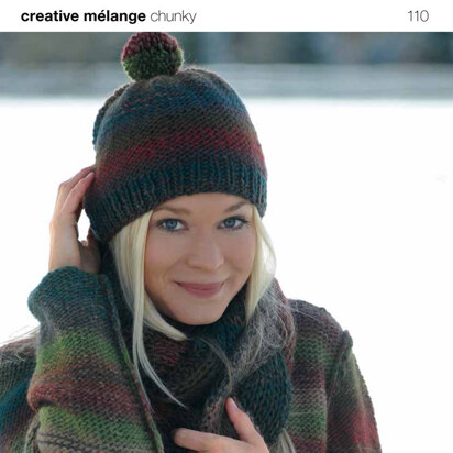 Sweater and Hat in Rico Creative Melange Chunky - 110