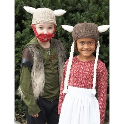 Hagar & Helga Hats in Lily Sugar 'n Cream Solids