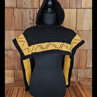 Black Adam Inspired Cape