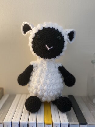 Norman The Sheep - Free Toy Crochet Pattern For Kids in Paintbox Yarns Cotton Aran by Paintbox Yarns