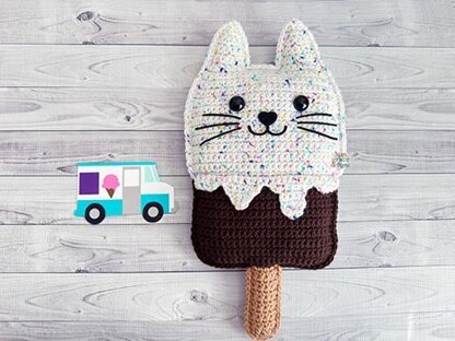 Cat Popsicle Catsicle Kawaii Cuddler®