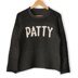 Womens knit sweater Patty - Knitting Pattern