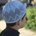 Crochet skull cap kufi medium sized