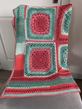 Granny Square Blanket