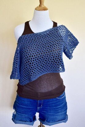Honeycomb Mesh T - Easy Crochet Pattern