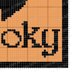 C2C Crochet Pattern Halloween Pumpkin Face Throw Orange Blanket Spooky