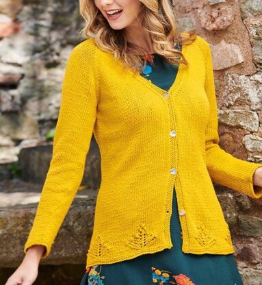 Lace Border Cardigan