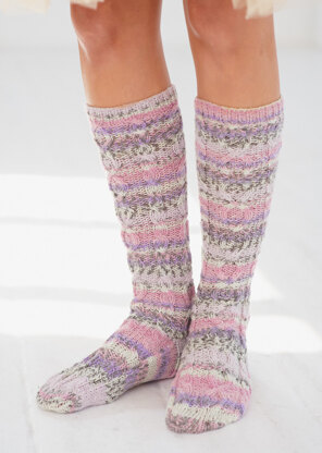 Knitted Socks in Sirdar Crofter DK - 9338 - Downloadable PDF