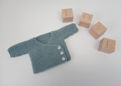 Mabel Premature Baby Cardigan