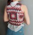 Granny square vest