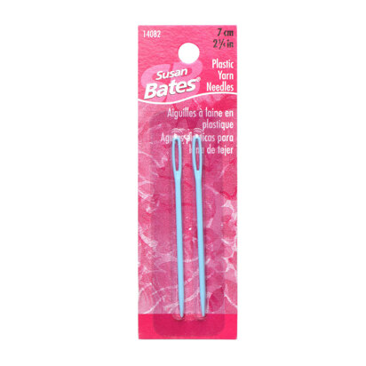 Susan Bates Luxite 2 3/4" Plastic Yarn Needles