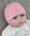 Corey - babies seamed block stitch hat