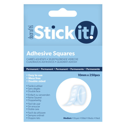 Stick It Adhesive Squares (250pcs) - Small (5mm)