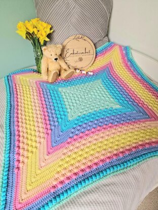 Kaleidobobble Baby Blanket