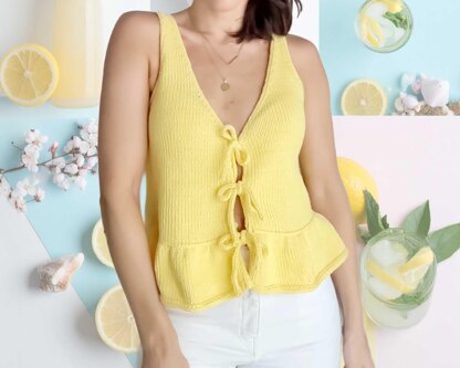 5 adult sizes - SORBETTO Knit Top