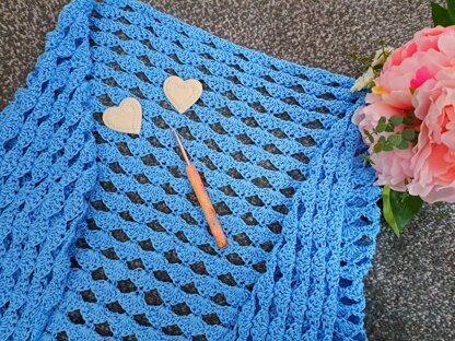 Crochet Therese Prayer Shawl Pattern