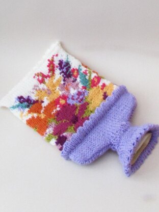 Bouquet Hot Water Bottle Cover