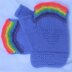 Rainbow Mittens