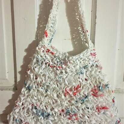 Recycled Plarn Stretchy Bag