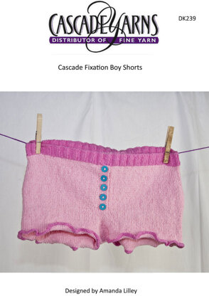 Boy Shorts in Cascade Fixation - DK239