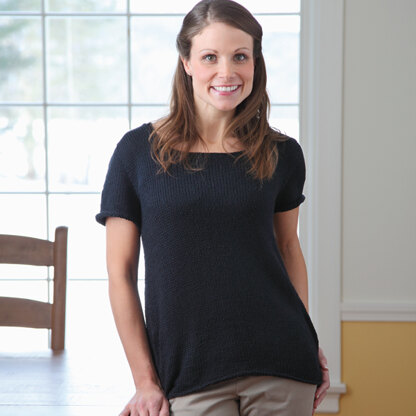 Valley Yarns 355 Manta Top-Down Tee