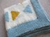 Triangles Cot Blanket
