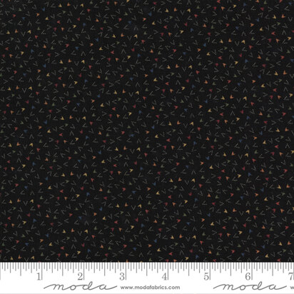Moda Fabrics Prairie Dreams - 9657-19 Black