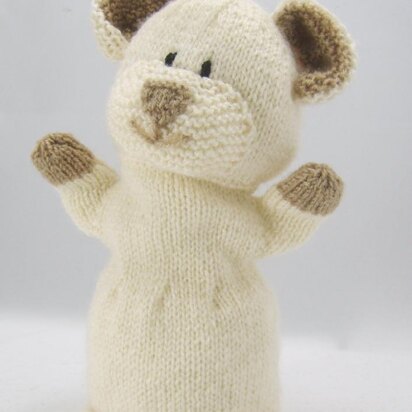 Bear Puppet - knitting pattern
