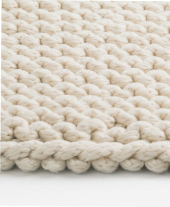 Big Lake Rug in Blue Sky Fibers Woolstok Jumbo - 201834 - Downloadable PDF