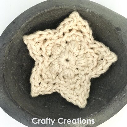 Star-shaped Face Scrubby