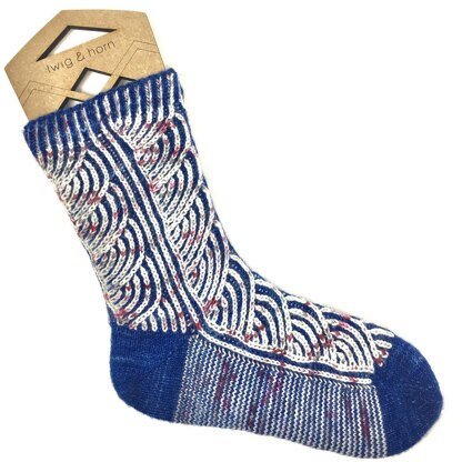 Briny Path Socks