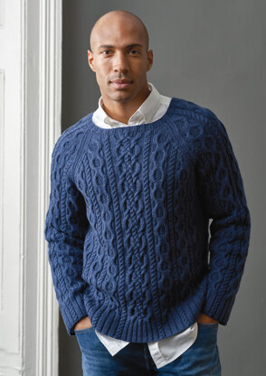 Apollo Sweater in Rowan Softyak DK - ZB296-00007-DE - Downloadable PDF