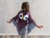 Hooded Owl Poncho and Socks