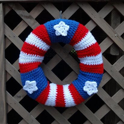 Stars and Stripes Wreath