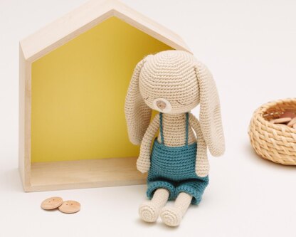 Crochet bunny pattern, amigurumi bunny