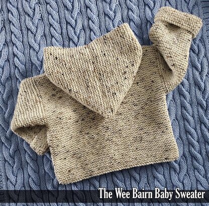 The Wee Bairn Baby Sweater