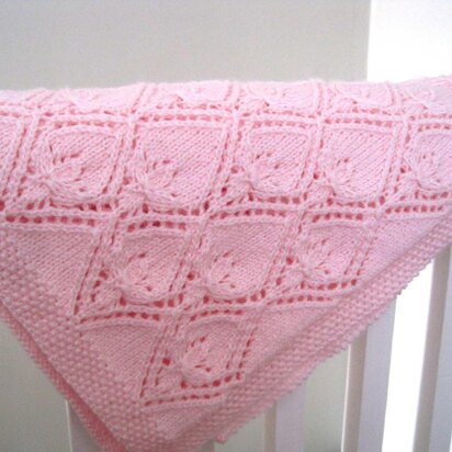 The Pretty Petal Baby Blanket